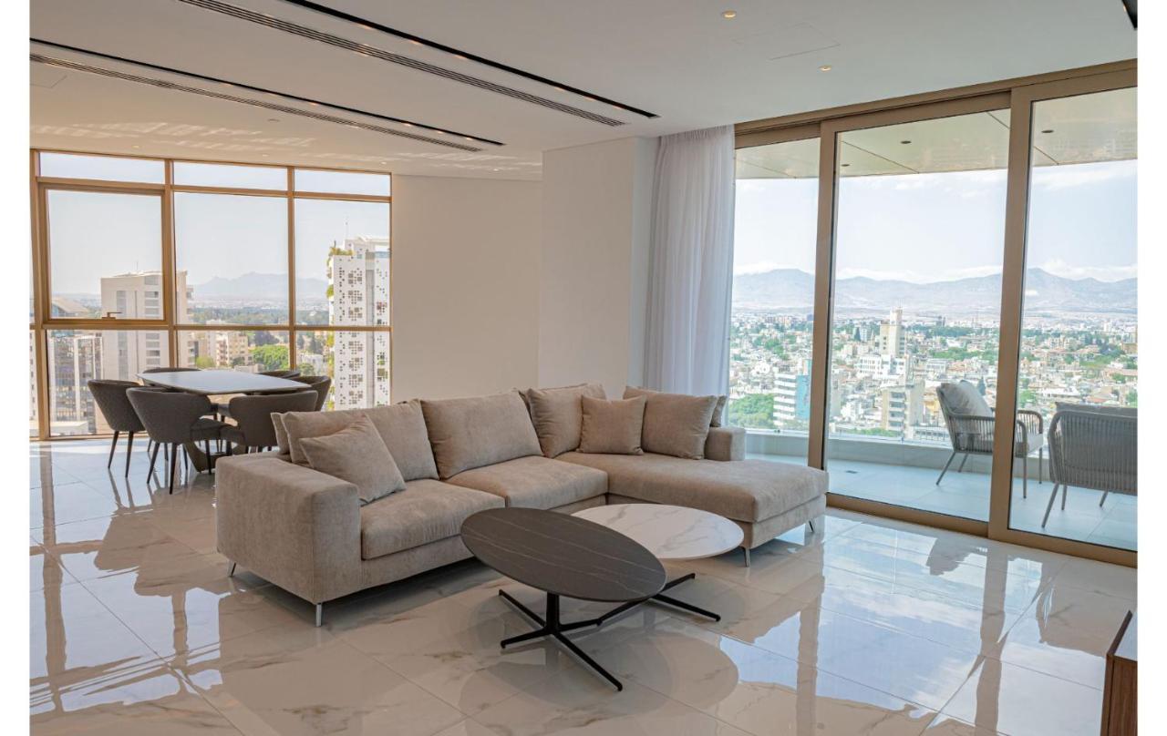 360 Nicosia - Luxury Apartment Panoramic View Екстер'єр фото